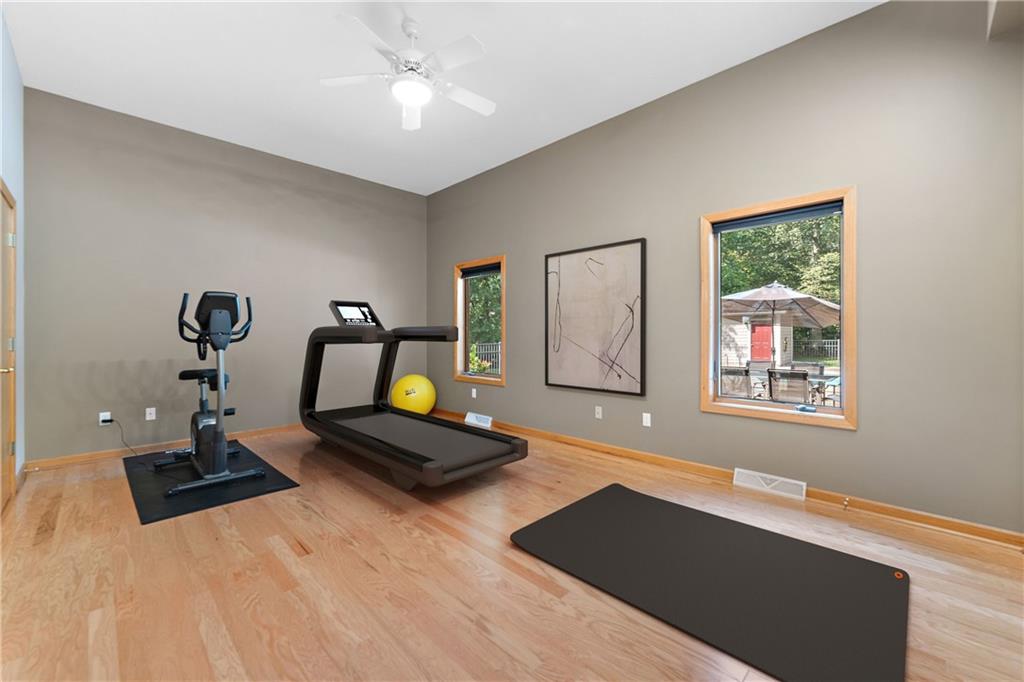 49 Babcock Road Mercer, PA 16137 - Photo 19 of 49 a living room with furniture gym equipment and a window
