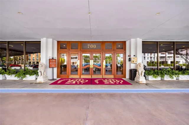 a city view with outdoor space