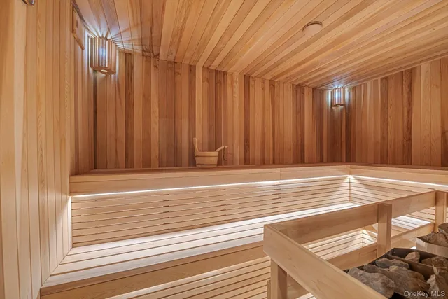 a view of a lake with a yard