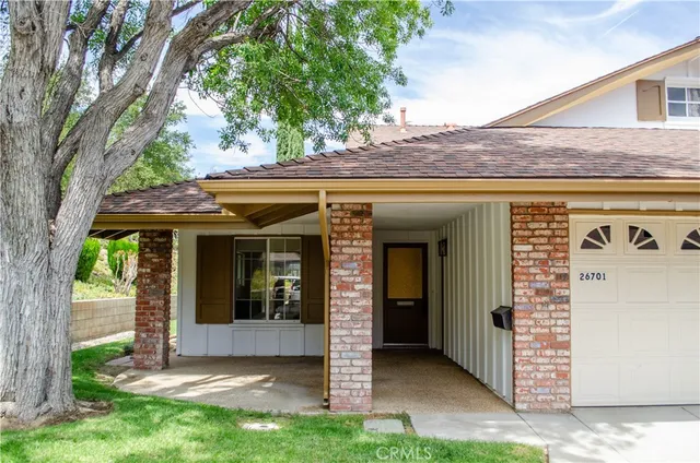 a view of a entryway door front of house