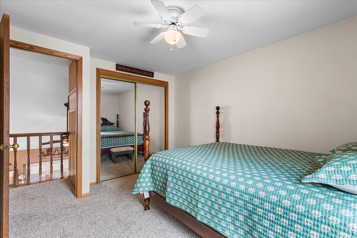 809 Amy Belle Lake Road Richfield, WI 53033 - Photo 19 of 37 Bedroom 3