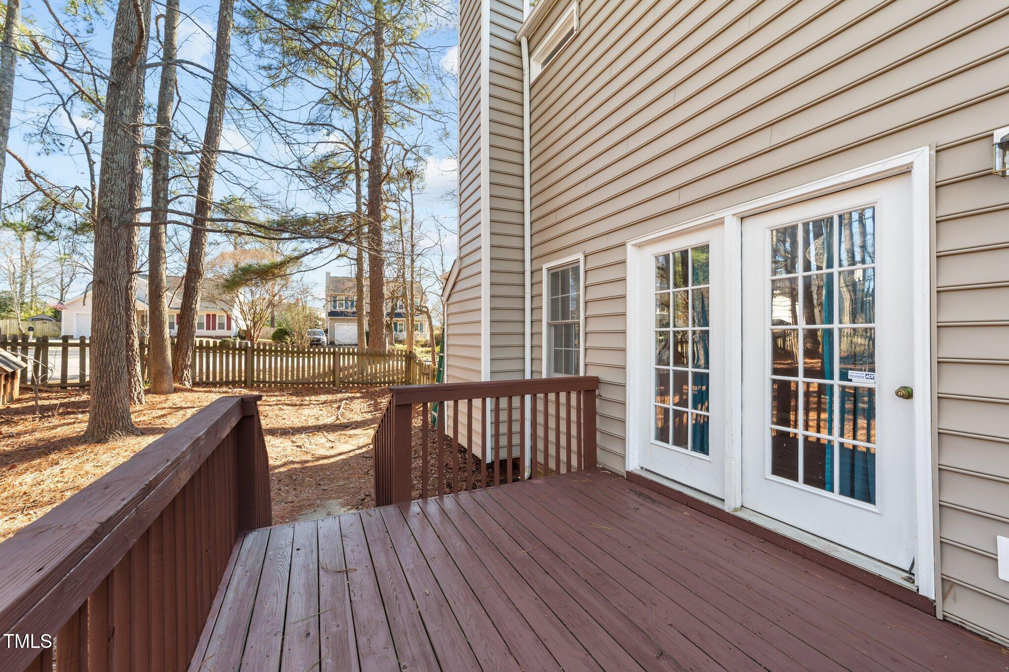 300 Pate Street Apex, NC 27502 - Photo 30 of 38 a view of a house with a roof deck