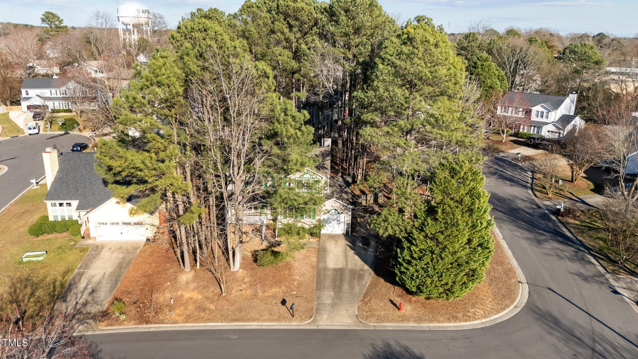 300 Pate Street Apex, NC 27502 - Photo 37 of 38 a view of a yard