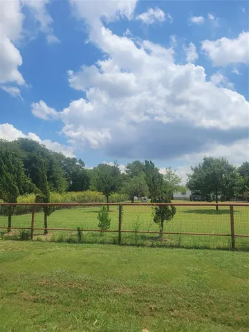 a view of a green field