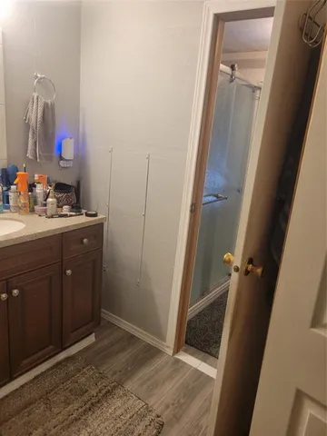 a view of a golf course with a garden