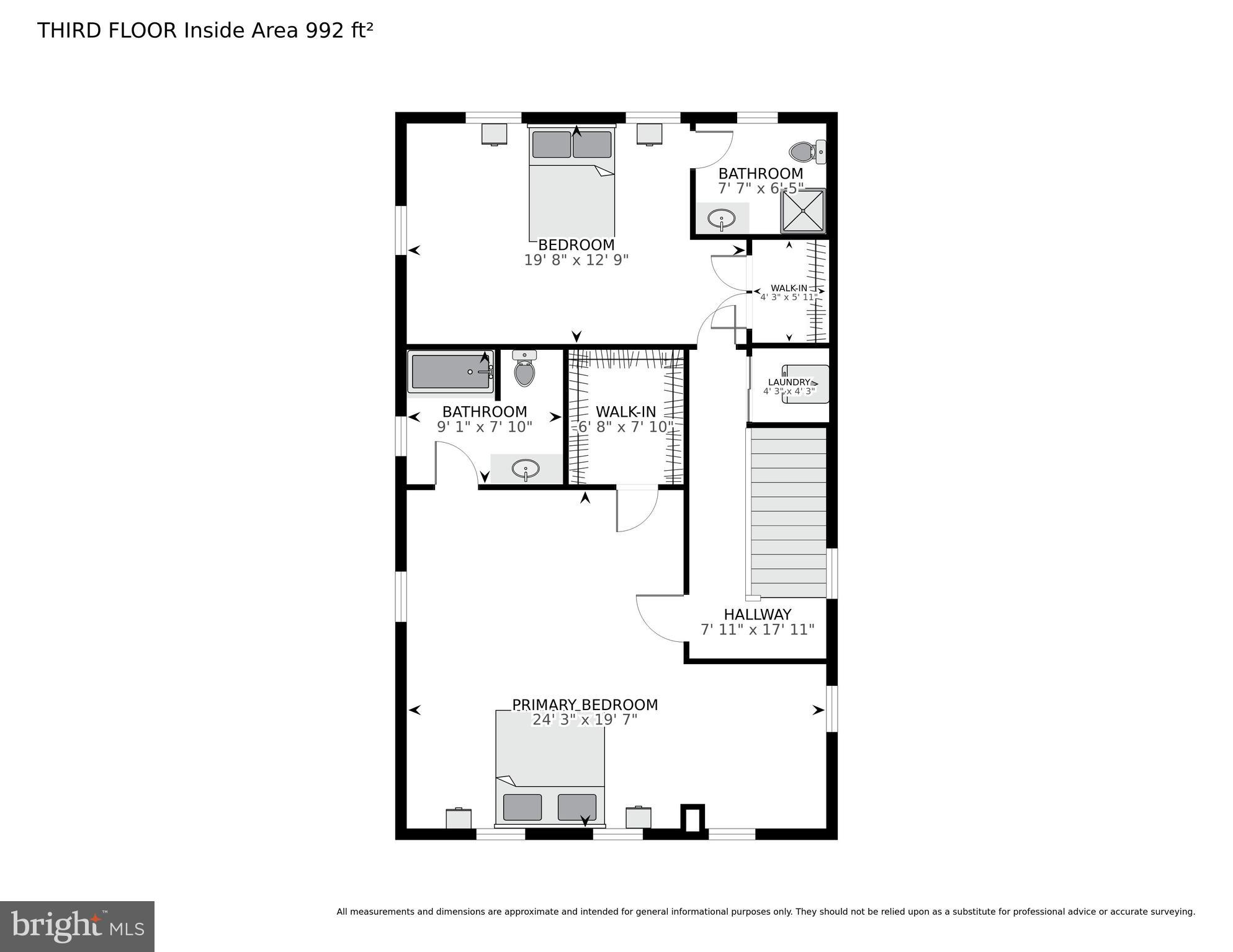 4406 Roundhill Road Alexandria, VA 22310 - Photo 46 of 48 a picture of a floor plan