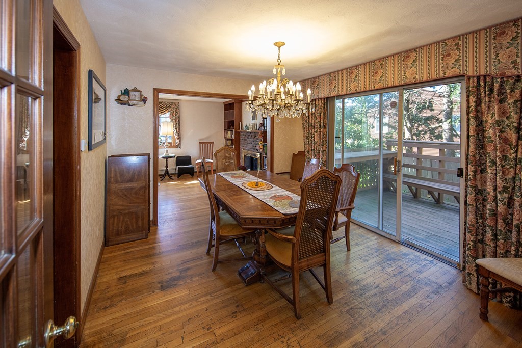 30 Pinewood Road Canton, MA 02021 - Photo 8 of 23 a view of a dining room with furniture window and wooden floor