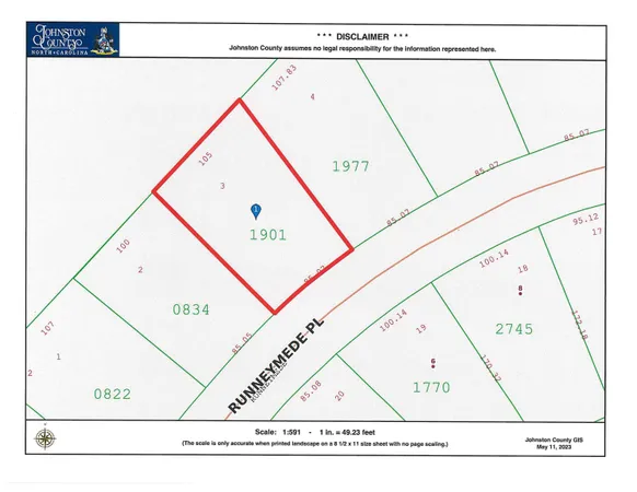$25,000 | Lot 3 Runneymede Place, Smithfield, NC 27577