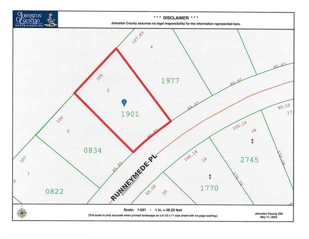 $25,000 | Lot 3 Runneymede Place, Smithfield, NC 27577