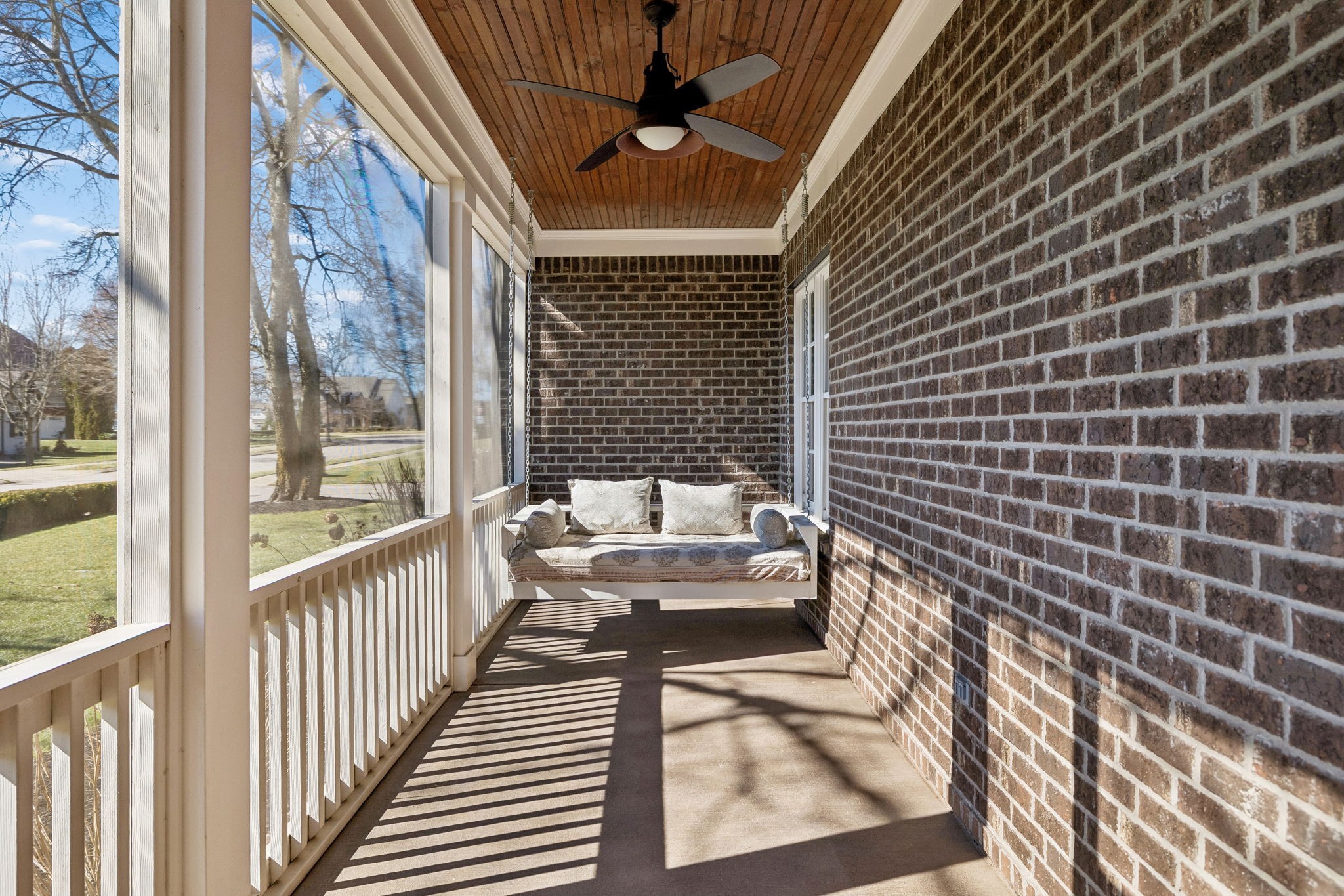 2525 Upper Hollow Road Thompson's Station, TN 37179 - Photo 31 of 79 a balcony view with a outdoor seating