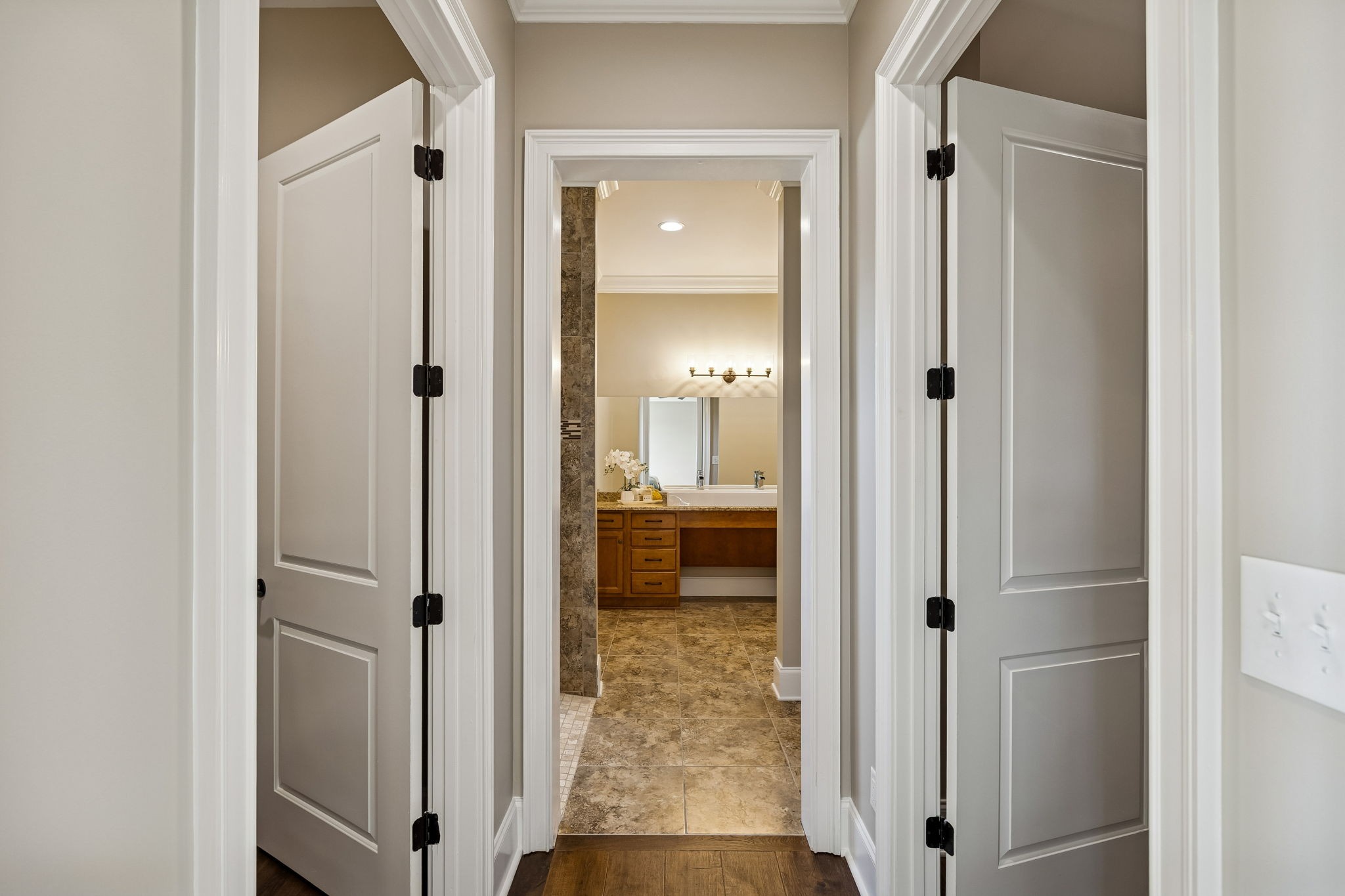 2525 Upper Hollow Road Thompson's Station, TN 37179 - Photo 57 of 79 view of a bathroom from a hallway