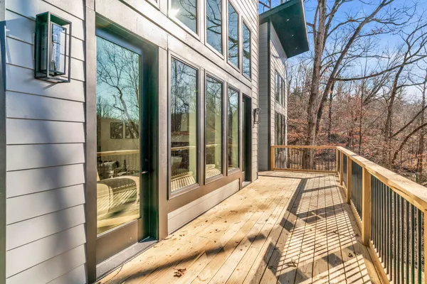 a house view with a backyard space