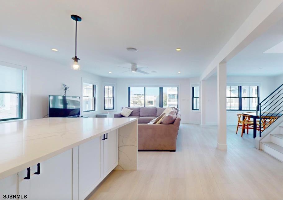 250 8th Street South Brigantine, NJ 08203 - Photo 7 of 33 a large white kitchen with a large window