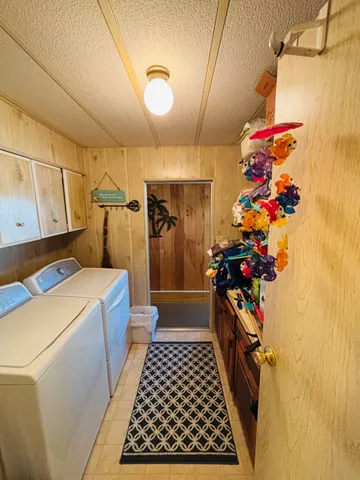 a room with storage and utility