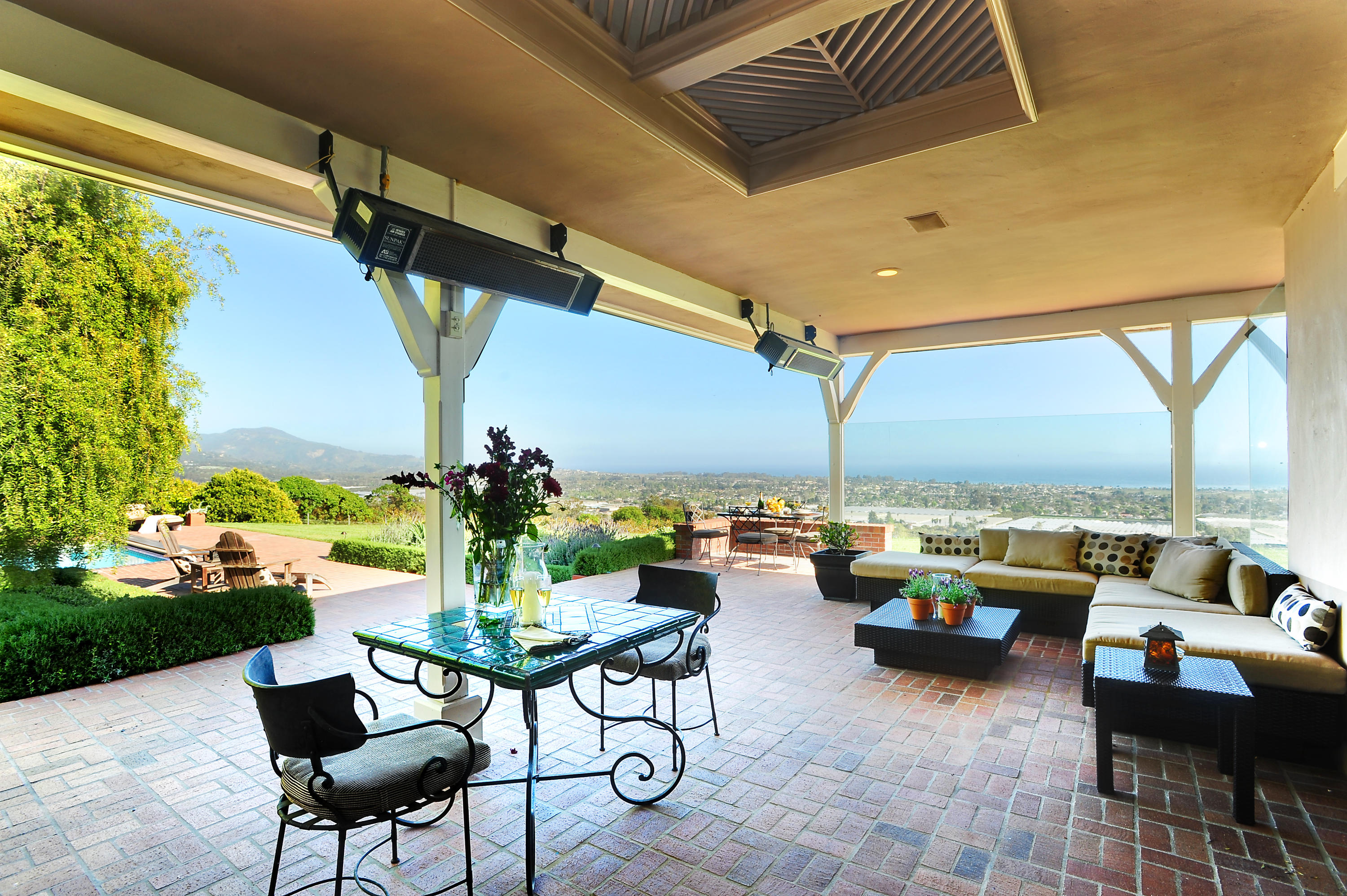 4420 Foothill Road Carpinteria, CA 93013 - Photo 25 of 31 Heated patio