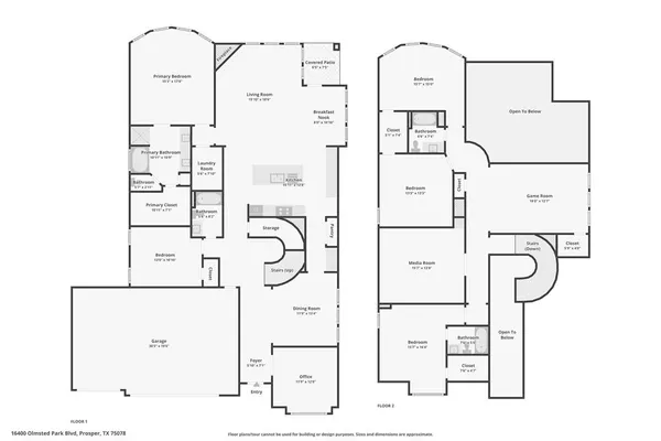 $4,500 | 16400 Olmstead Park Boulevard, Prosper, TX 75078