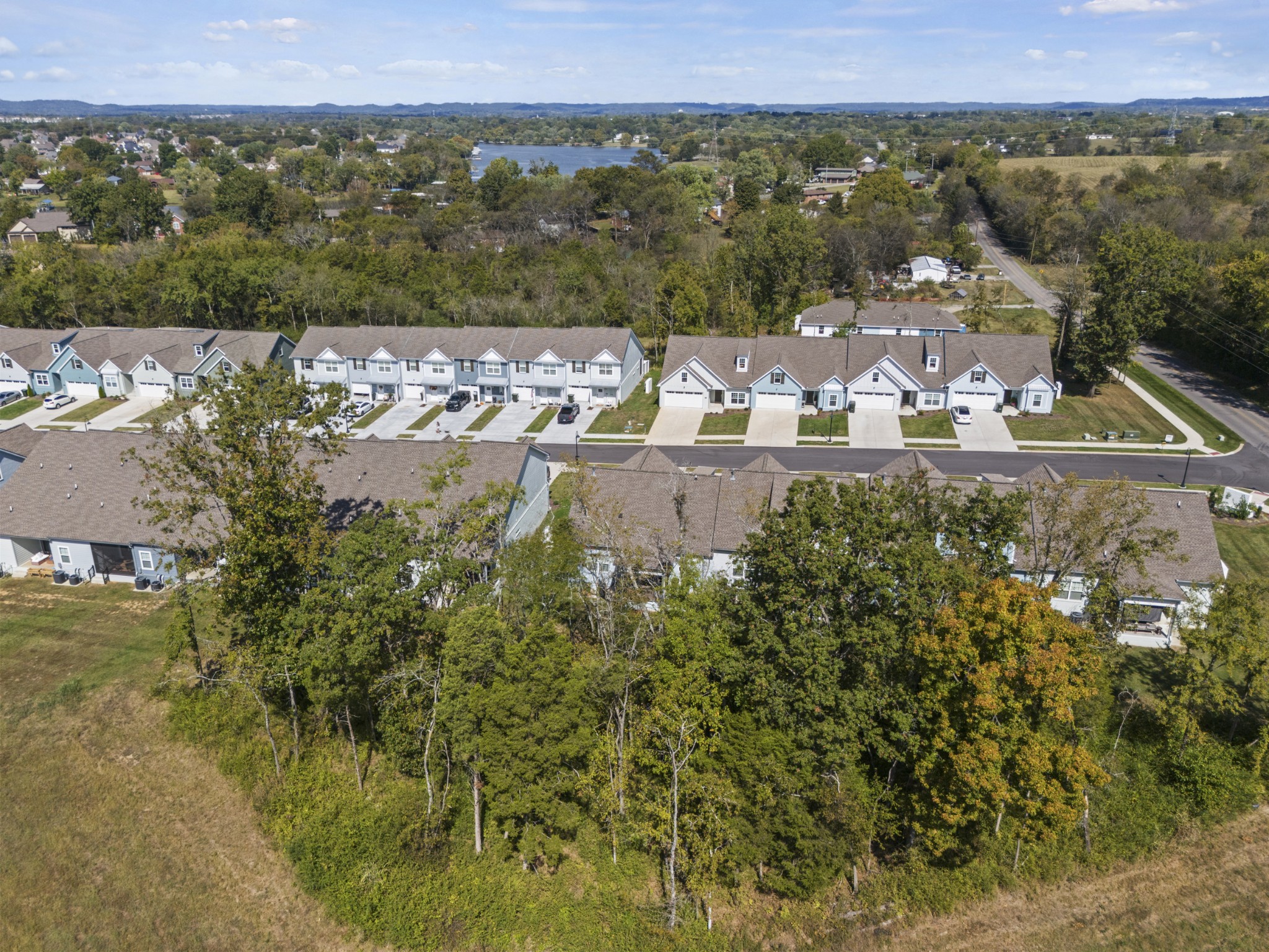 1144 Lock 4 Road, Unit J4 Gallatin, TN 37066 - Photo 44 of 50 an aerial view of a house with a yard