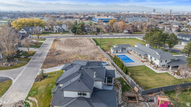 12959 South Fort Street Draper, UT 84020 - Photo 10 of 20 Aerial view of residential area with a mountainous background
