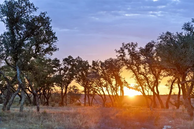 a view of an ocean beach and city