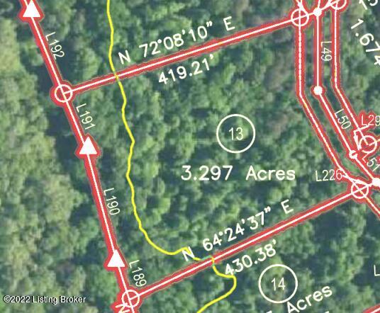 L13 Ted Logsdon Road Clarkson, KY 42726 - Photo 1 of 1 Lot View of Survey Plat