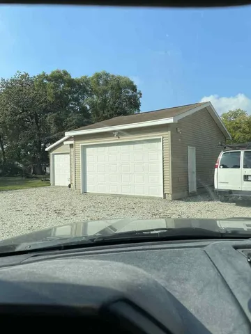 a view of a house with a outdoor space