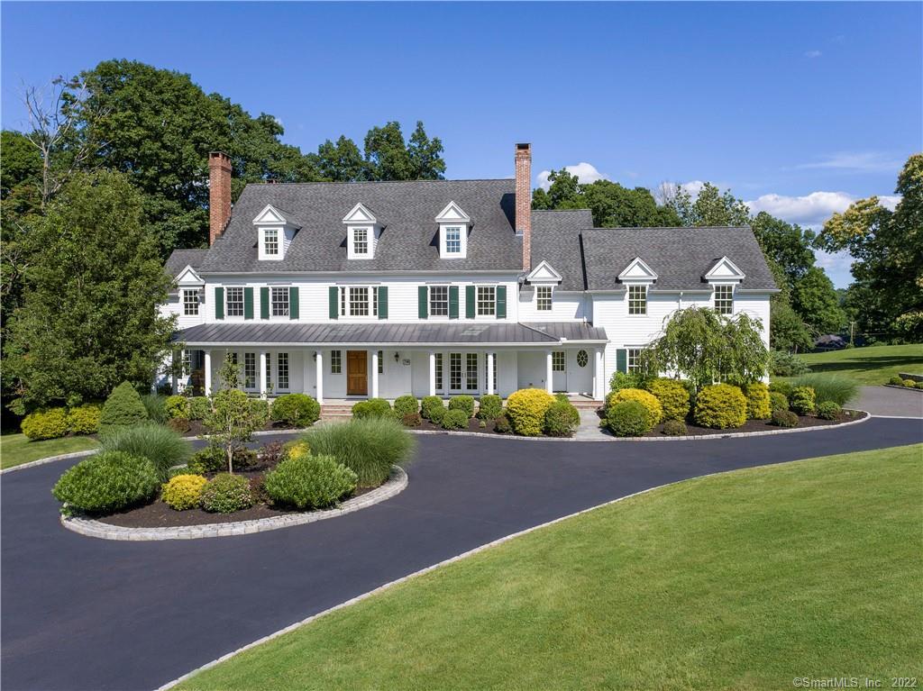 796 North Salem Road Ridgefield, CT 06877 - Photo 1 of 1 a front view of a house with a yard