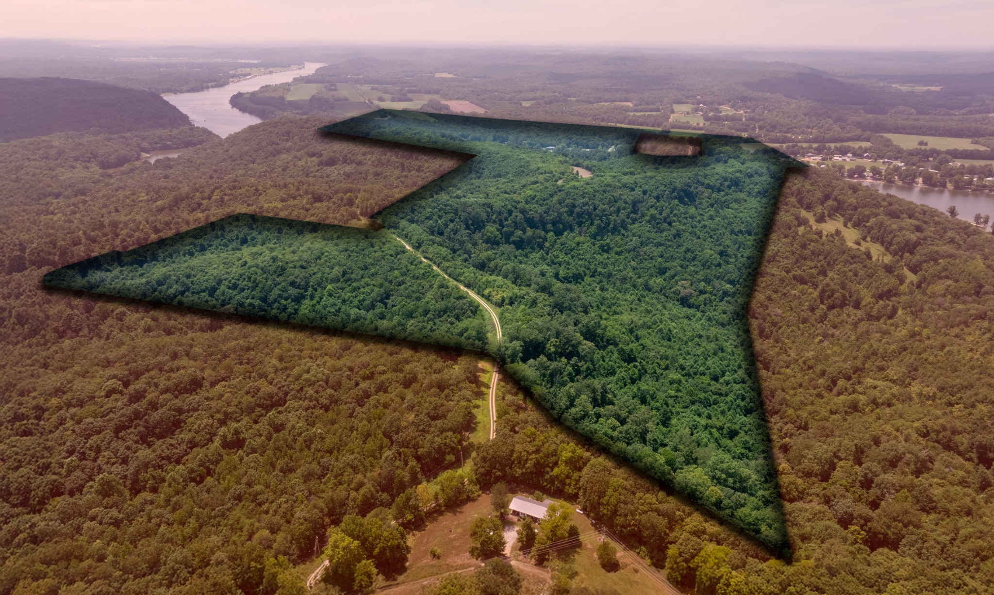 555 New Era Bluff Road Linden, TN 37096 - Photo 23 of 64 a view of a yard