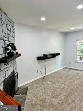 a view of empty room