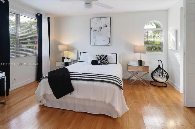 a view of balcony with furniture and city view