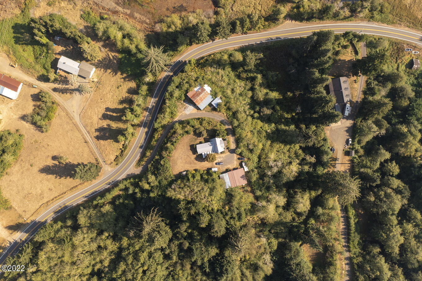 946 Elk City Road Toledo, OR 97391 - Photo 10 of 10 Aerial Overview