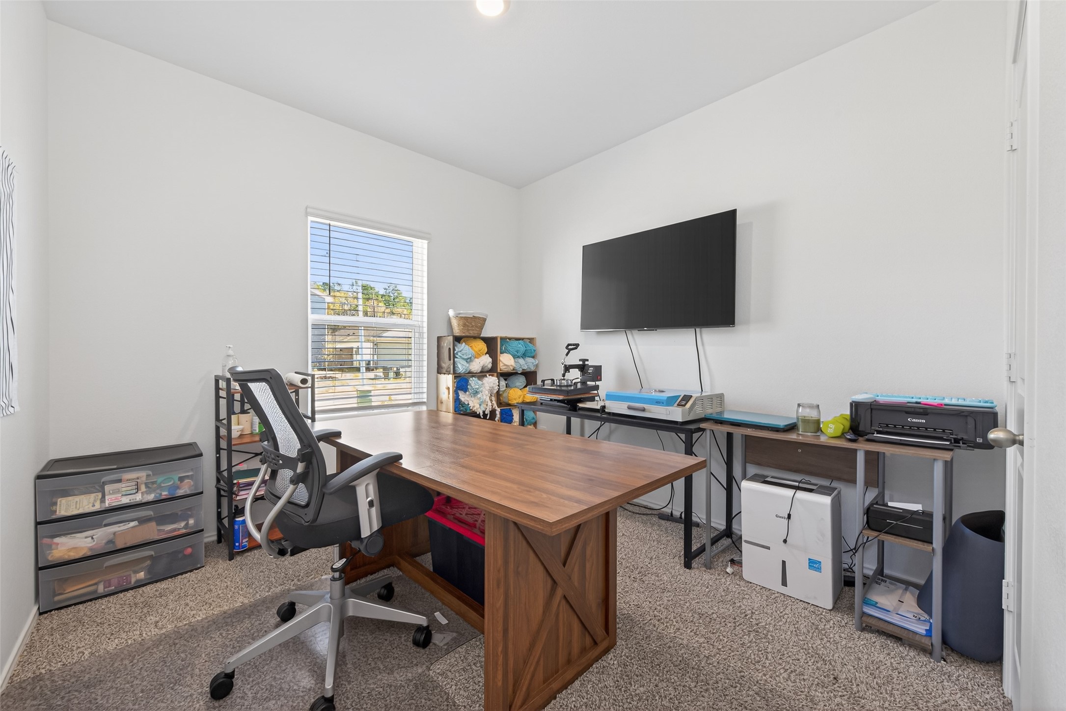 23532 Nectar Crest Heights Splendora, TX 77372 - Photo 15 of 21 a view of a workspace with a table and chairs