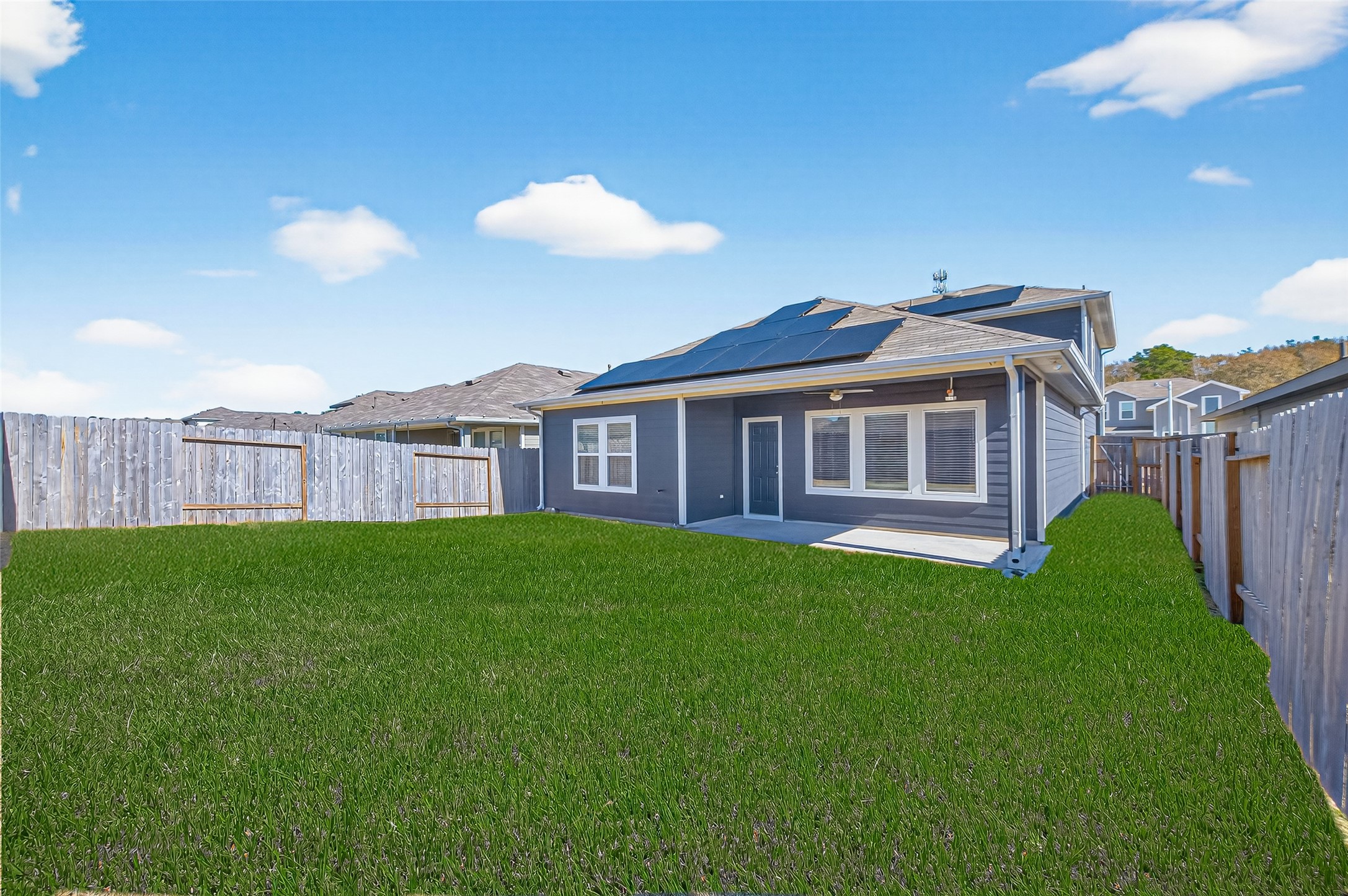 23532 Nectar Crest Heights Splendora, TX 77372 - Photo 22 of 22 Backyard (grass enhanced)