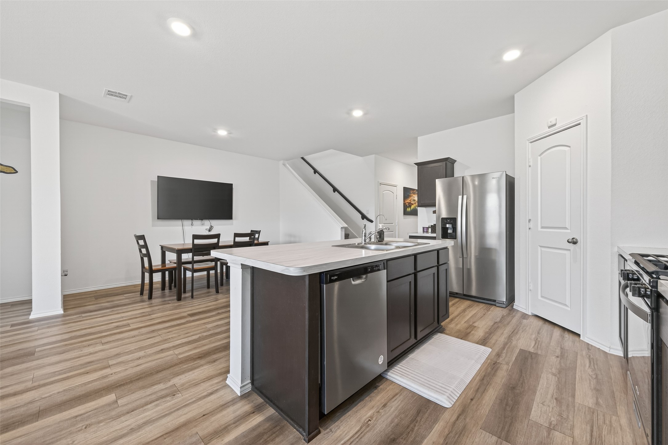 23532 Nectar Crest Heights Splendora, TX 77372 - Photo 5 of 21 Kitchen with open flow to dining room