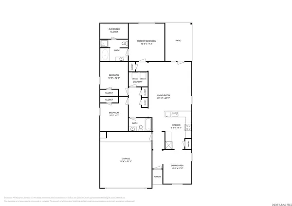 a picture of a floor plan