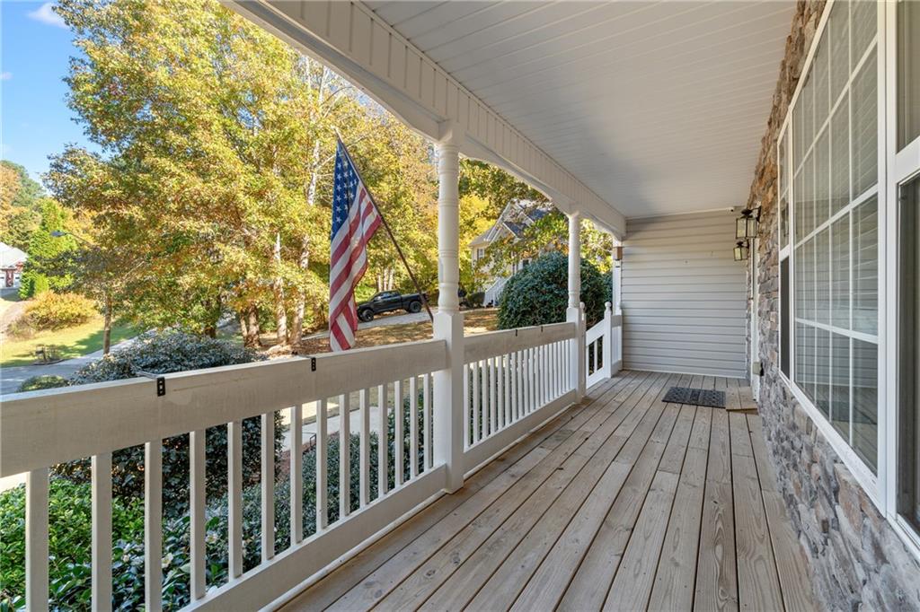 204 Red Fox Court Canton, GA 30114 - Photo 3 of 51 a view of a wooden deck