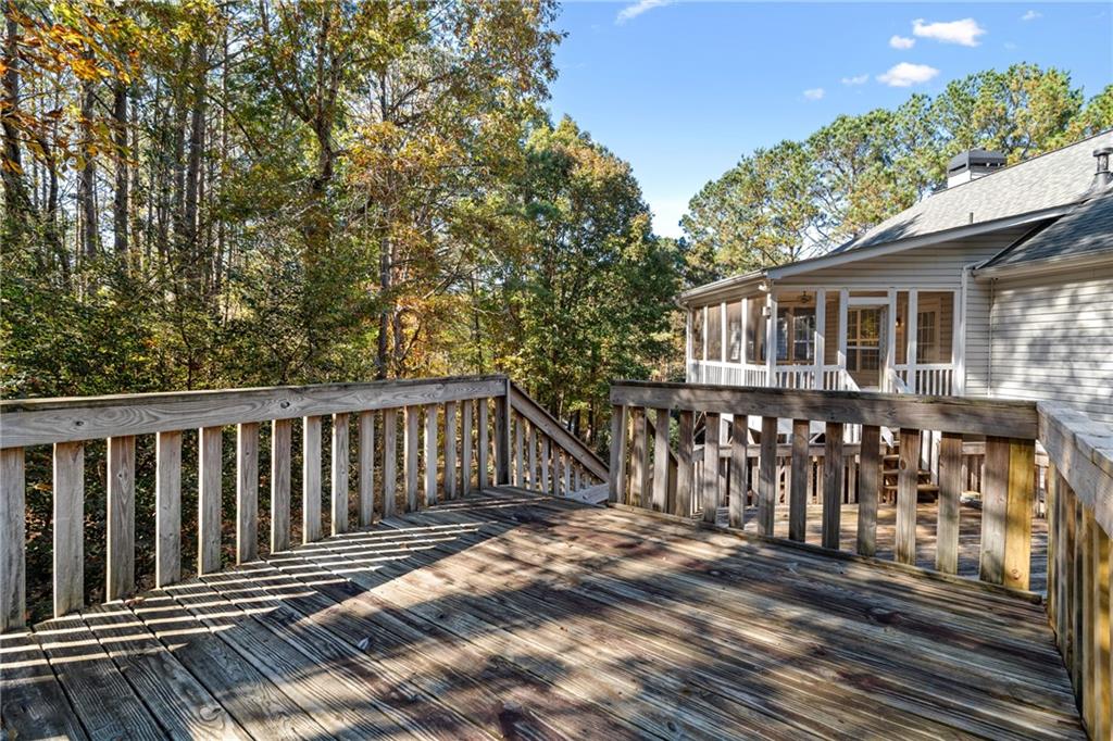 204 Red Fox Court Canton, GA 30114 - Photo 41 of 51 a view of a wooden deck