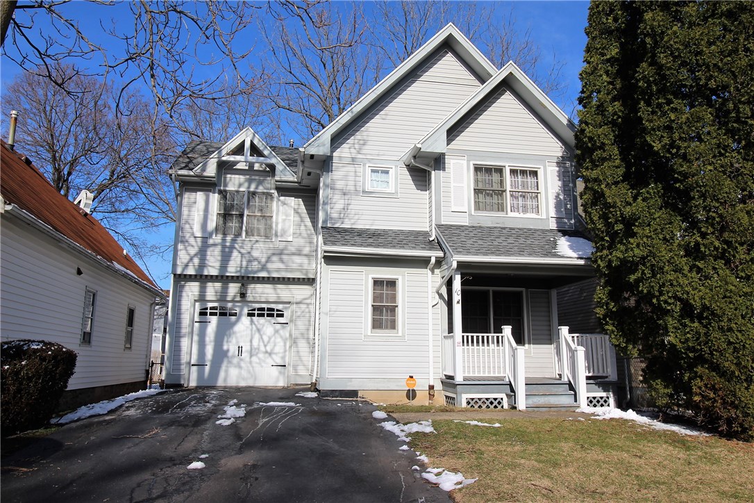10 Ethel Street Rochester, NY 14608 - Photo 1 of 1 Exterior Front. Vinyl siding with a new roof in 2