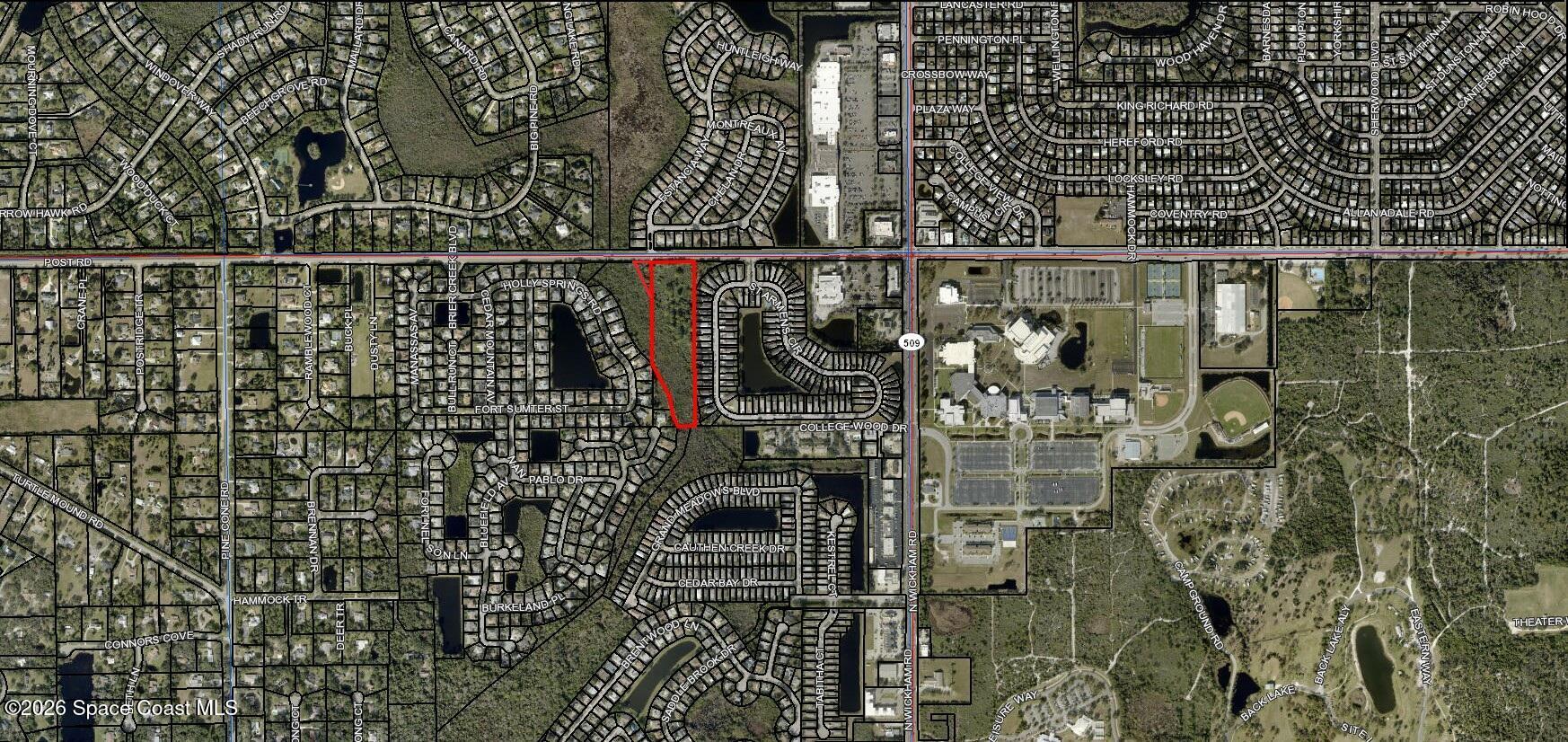 0 Post Road Melbourne, FL 32934 - Photo 1 of 4 Aerial