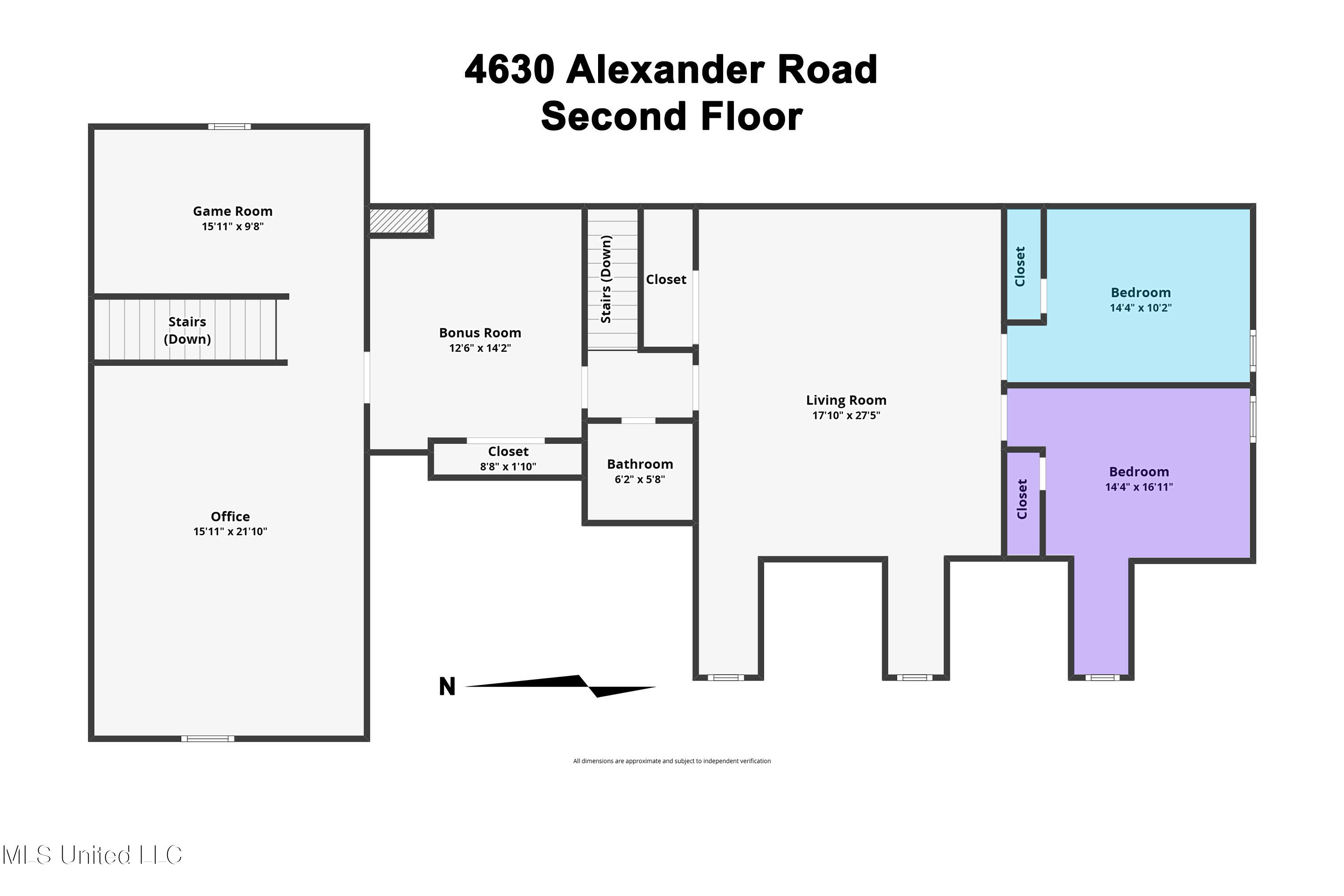 4630 Alexander Road Olive Branch, MS 38654 - Photo 49 of 50 4630 Alexander Rd_Floor 2