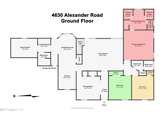 $445,900 | 4630 Alexander Road, Olive Branch, MS 38654