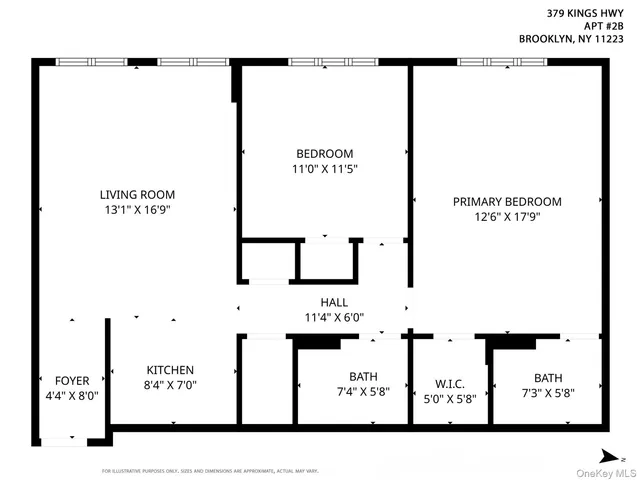 $509,000 | 379 Kings Highway, Unit 2B | Gravesend