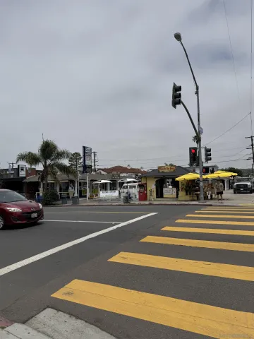 a view of street with cars