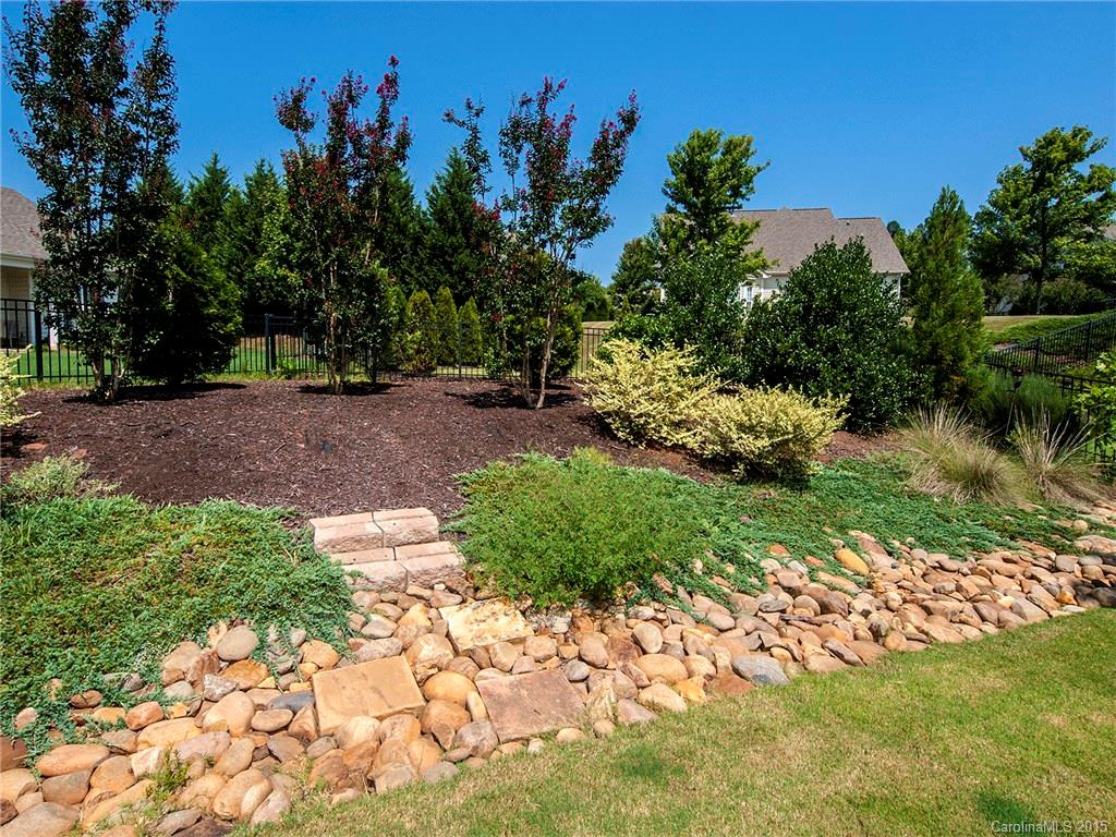 735 Quicksilver Trail Fort Mill, SC 29708 - Photo 19 of 20 a view of a garden with a tree