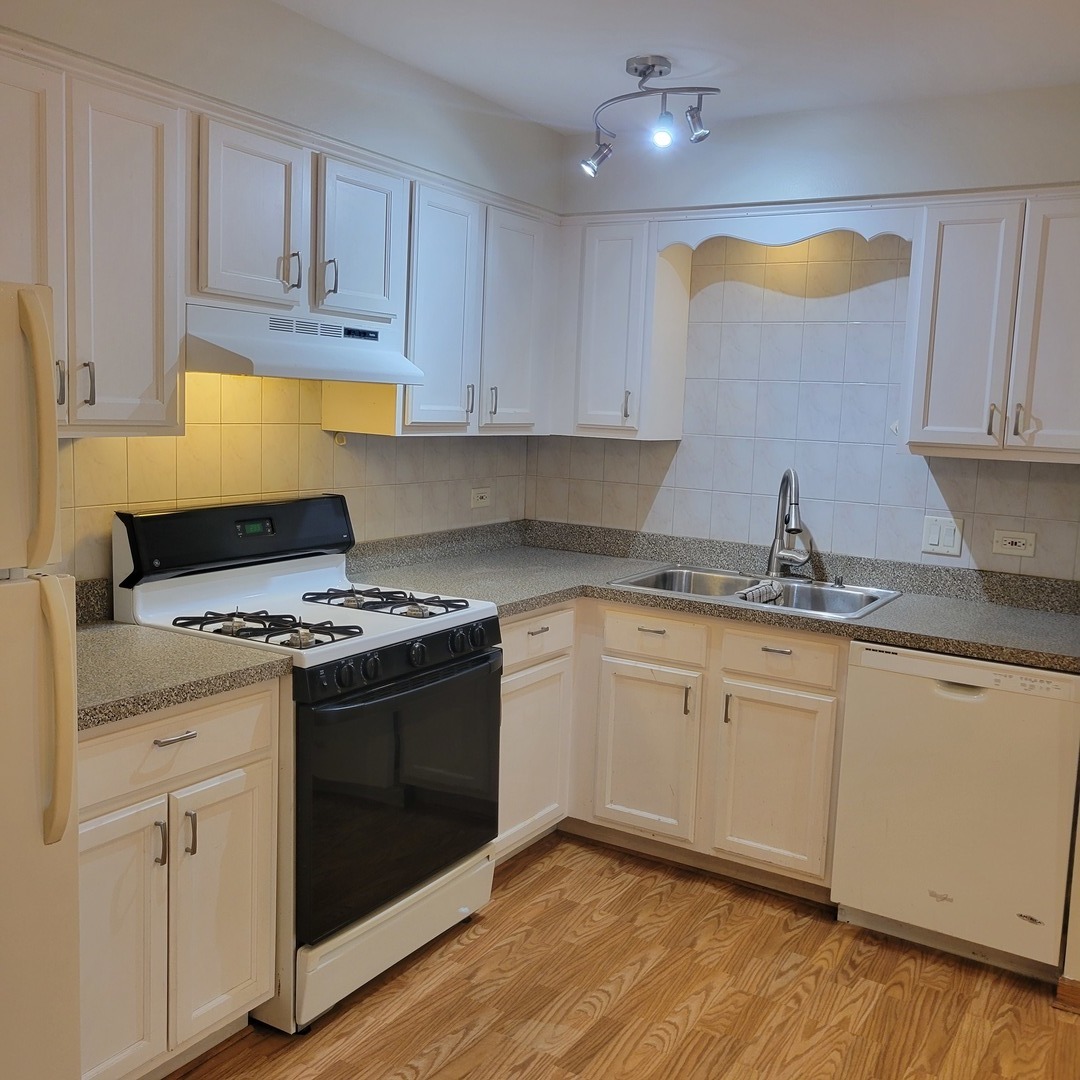 10330 Ridgeland Avenue, Unit 308 Chicago Ridge, IL 60415 - Photo 3 of 9 a kitchen with granite countertop cabinets stainless steel appliances and a sink