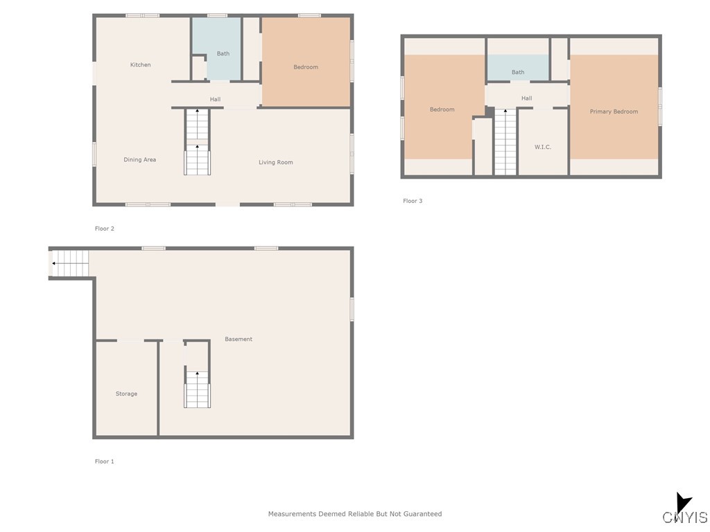 854 County Rte 19 Williamstown, NY 13493 - Photo 50 of 50 Full layout of all 3 levels together