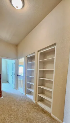 a view of room with walk in closet