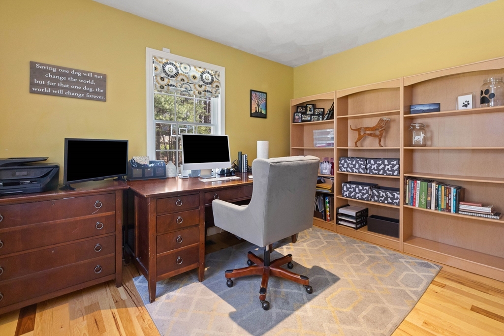 145 River Street Middleton, MA 01949 - Photo 18 of 42 a view of a workspace with furniture