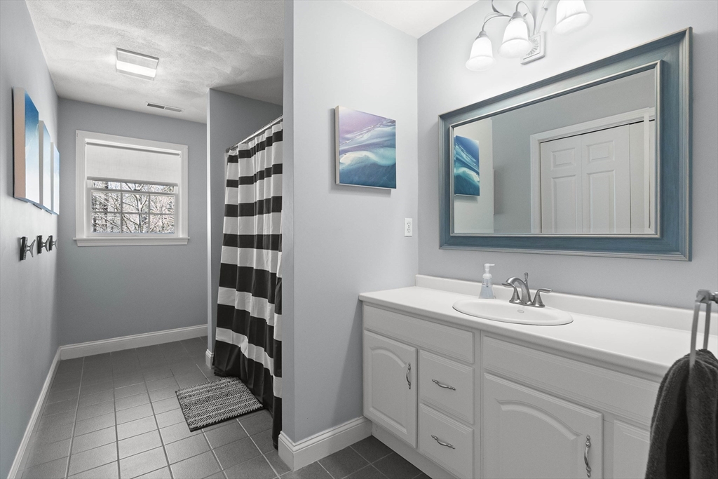 145 River Street Middleton, MA 01949 - Photo 27 of 42 a bathroom with a sink a vanity and a mirror