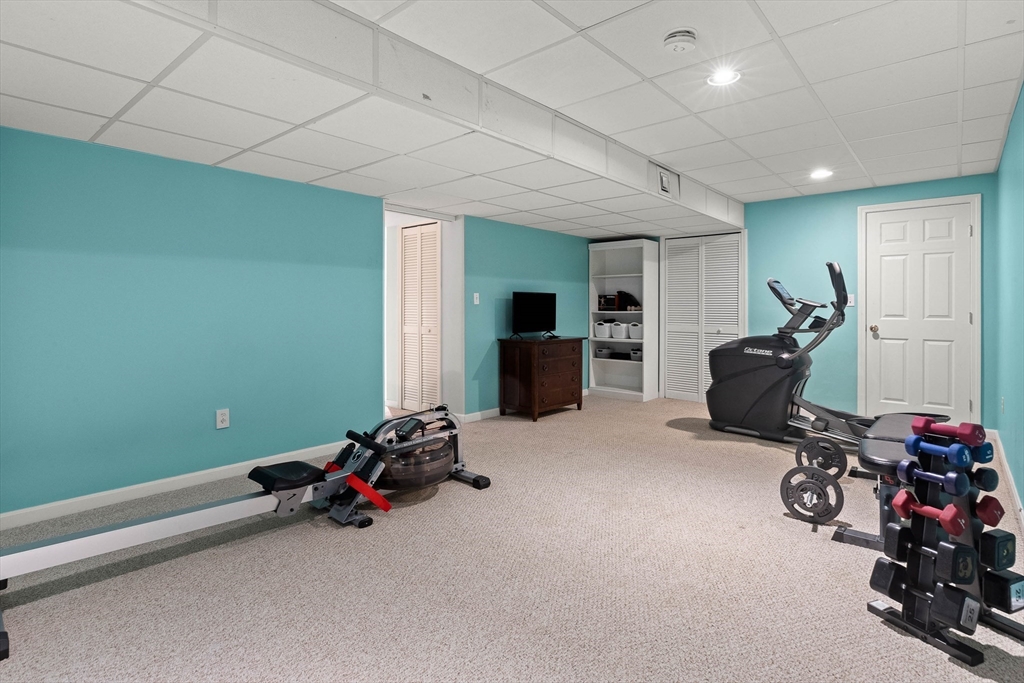 145 River Street Middleton, MA 01949 - Photo 34 of 42 a view of a room with gym equipment