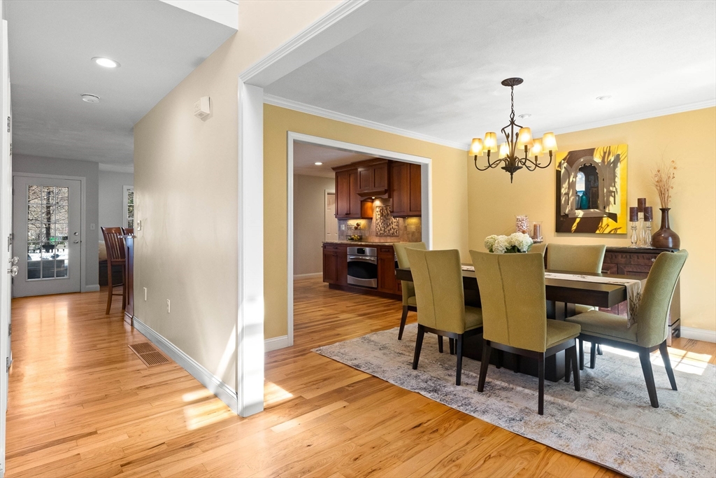 145 River Street Middleton, MA 01949 - Photo 7 of 42 a view of a dining room with furniture and wooden floor